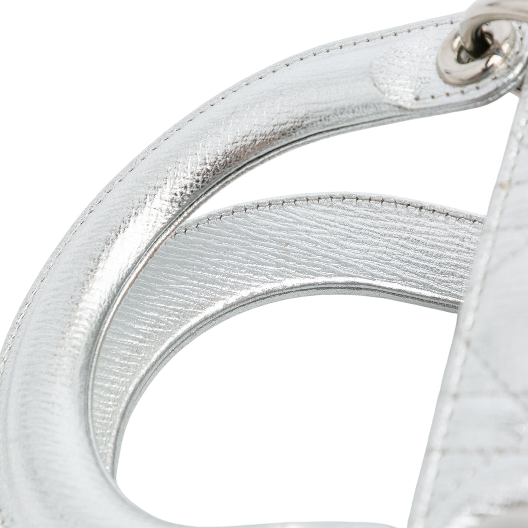 Small Metallic Grained Calfskin Cannage My ABCDior Lady Dior