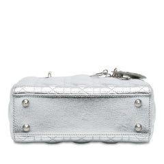 Small Metallic Grained Calfskin Cannage My ABCDior Lady Dior