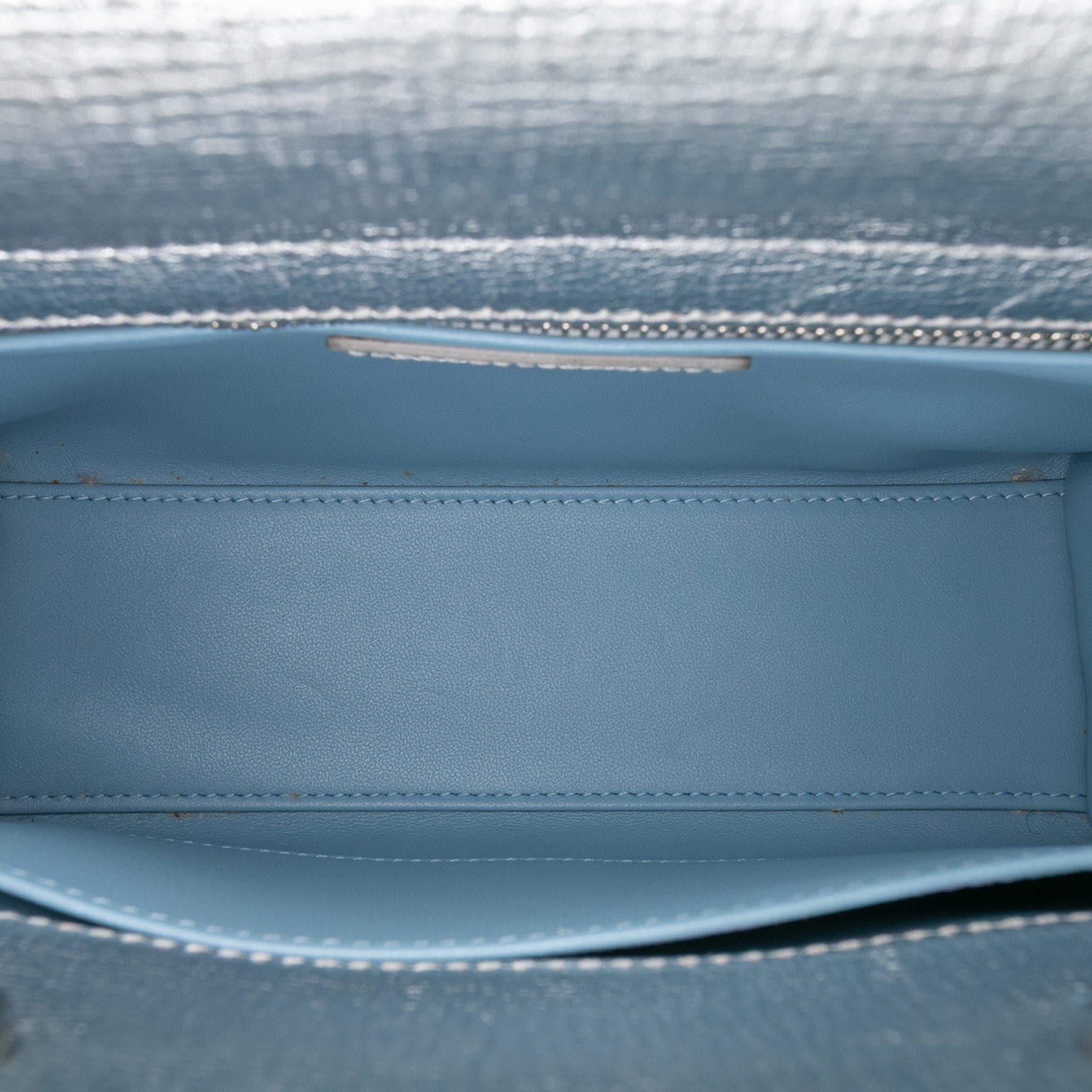 Small Metallic Grained Calfskin Cannage My ABCDior Lady Dior