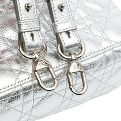 Small Metallic Grained Calfskin Cannage My ABCDior Lady Dior