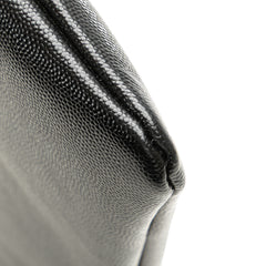 Medium Caviar Deauville Studded O Case Clutch