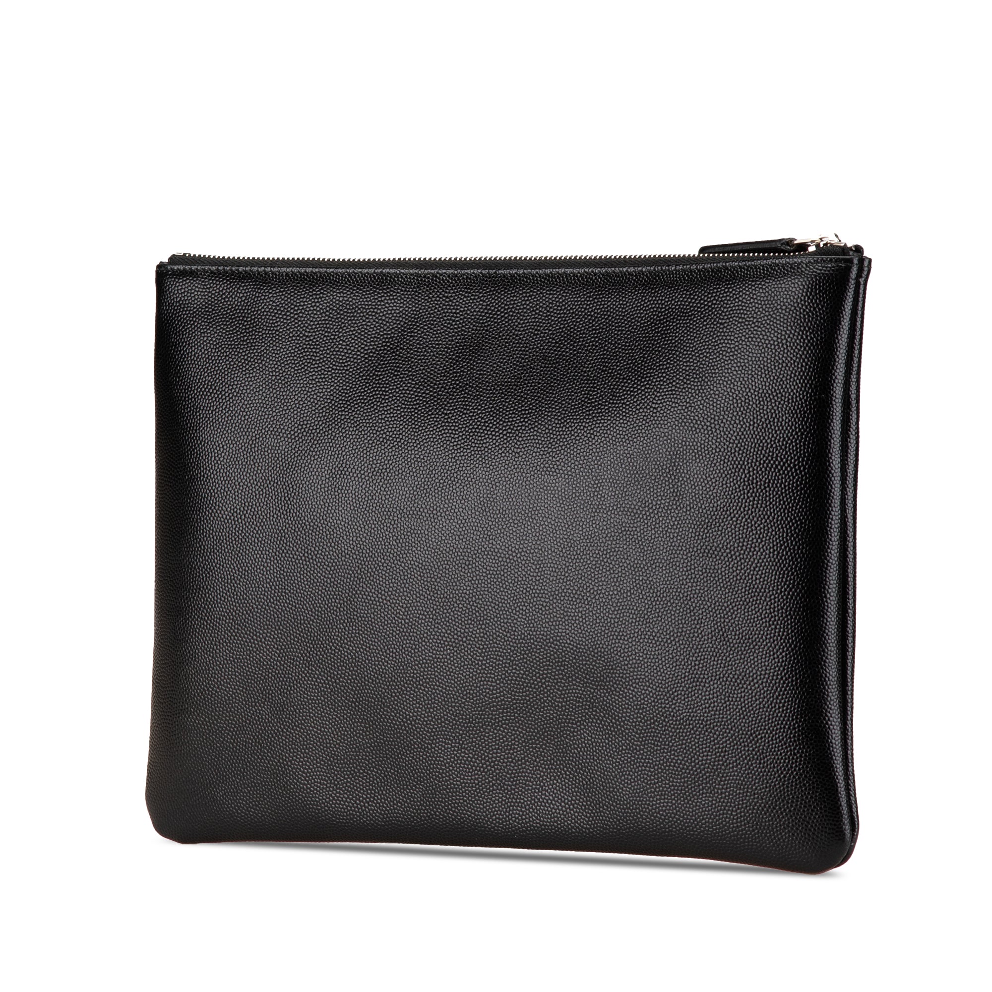Medium Caviar Deauville Studded O Case Clutch