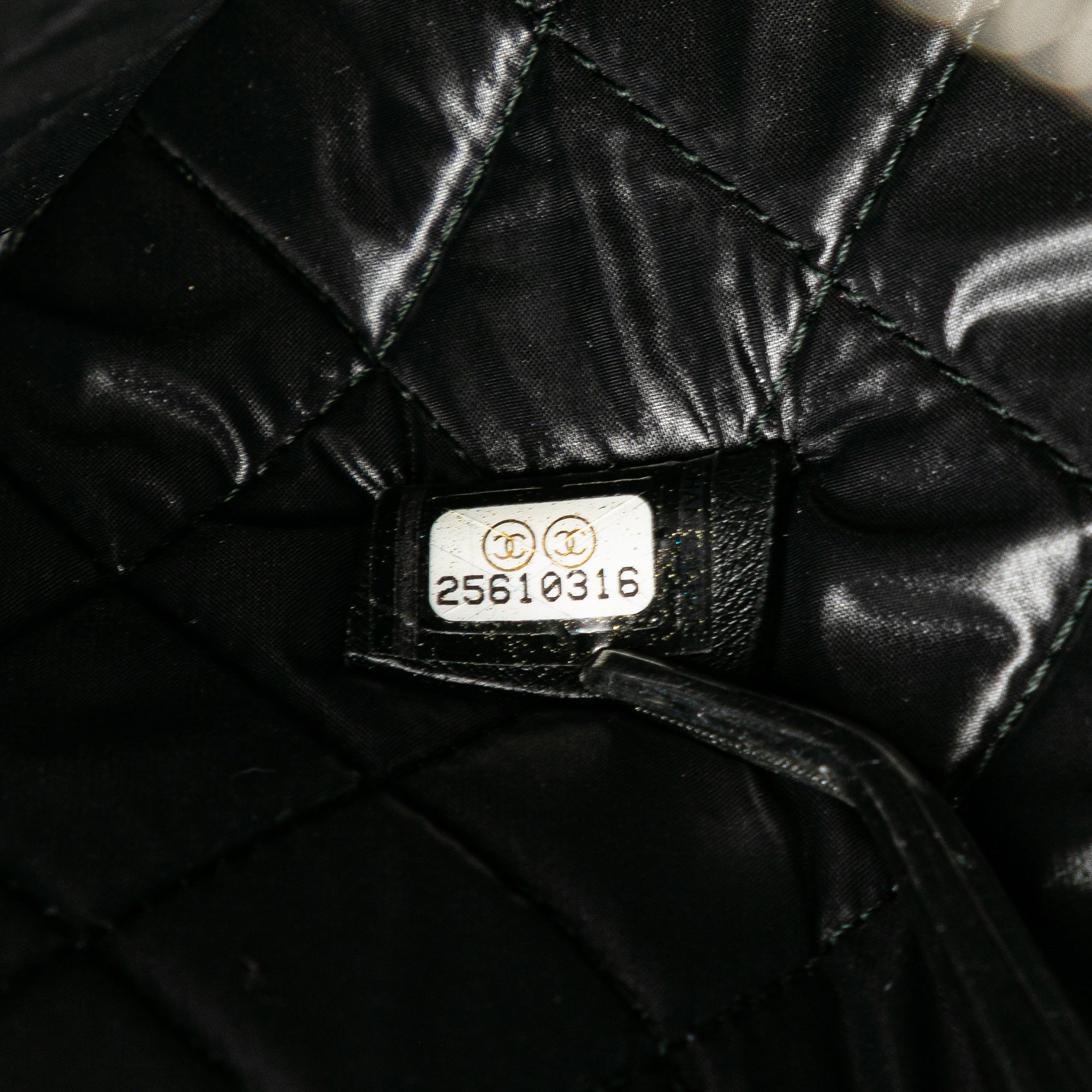 Medium Caviar Deauville Studded O Case Clutch