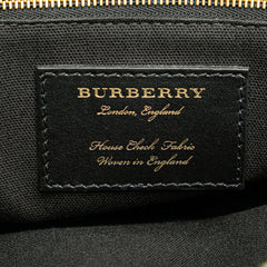 Medium Tricolor Leather Banner Satchel