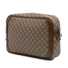 Diamante Coated Canvas Clutch