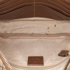 Diamante Coated Canvas Clutch