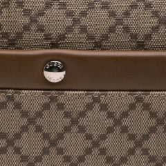 Diamante Coated Canvas Clutch