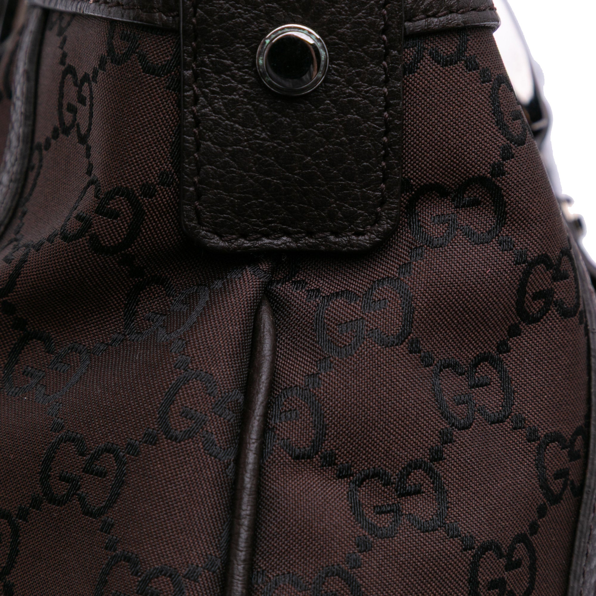 GG Canvas Abbey D Ring Convertible Satchel