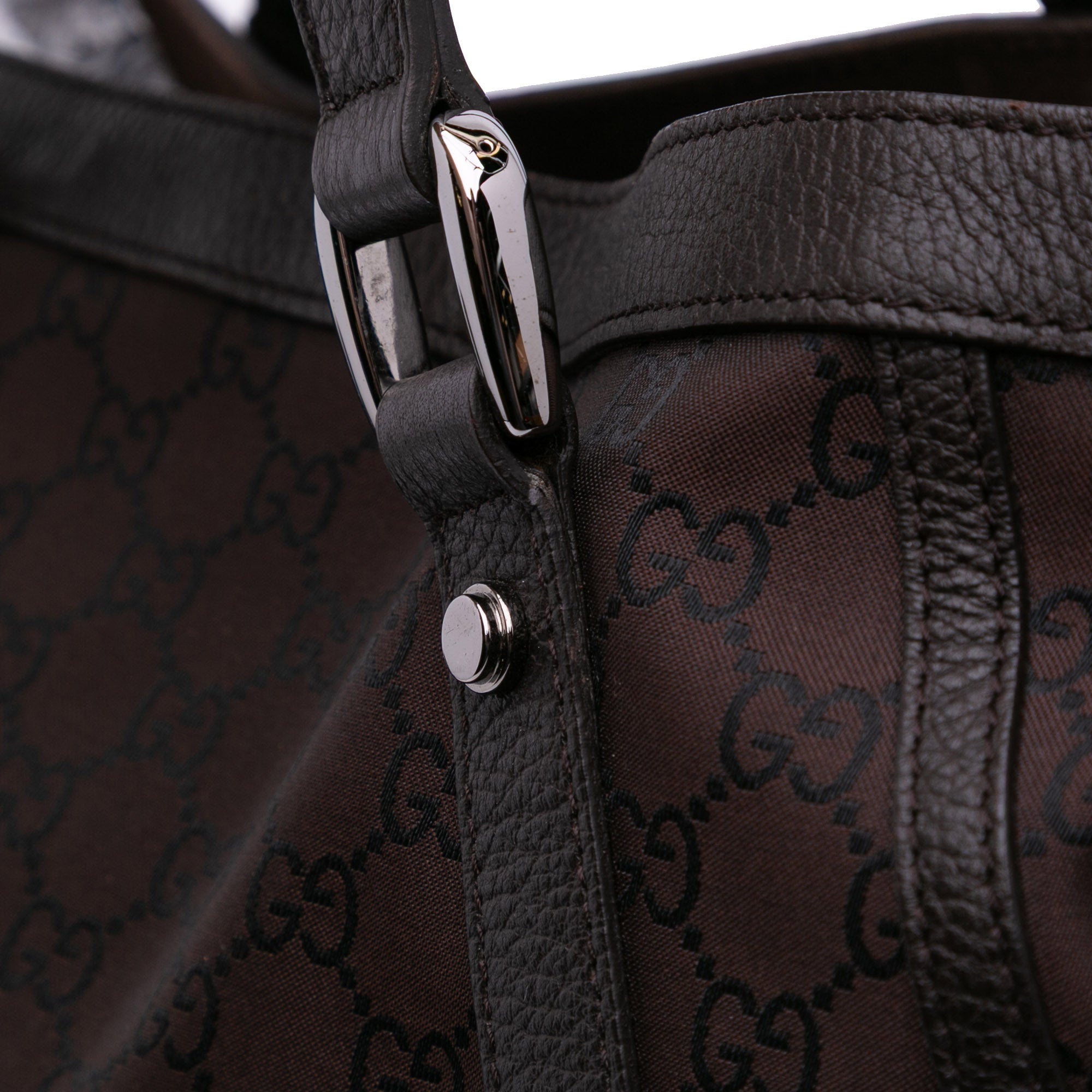 GG Canvas Abbey D Ring Convertible Satchel