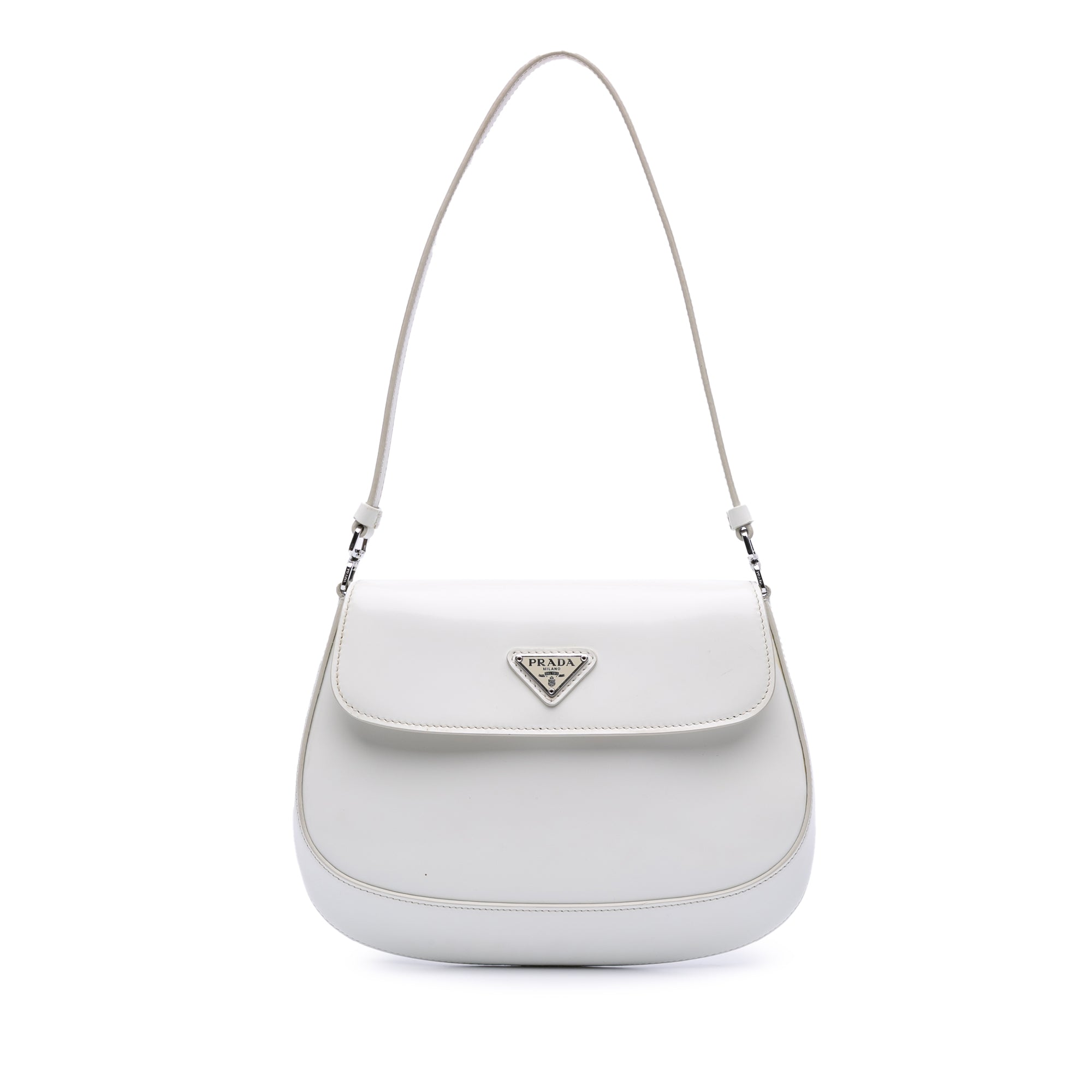 Mini Brushed Leather Cleo Bag