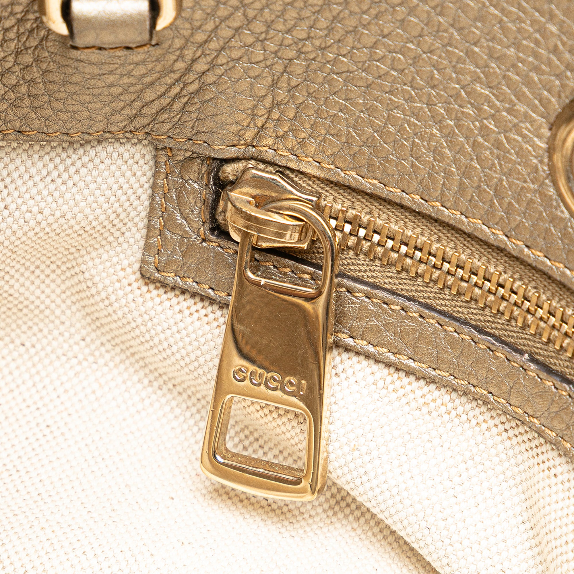 Medium Calfskin Bamboo Shopper Satchel