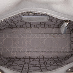 Mini Iridescent Lambskin Cannage Lady Dior