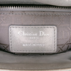 Mini Iridescent Lambskin Cannage Lady Dior