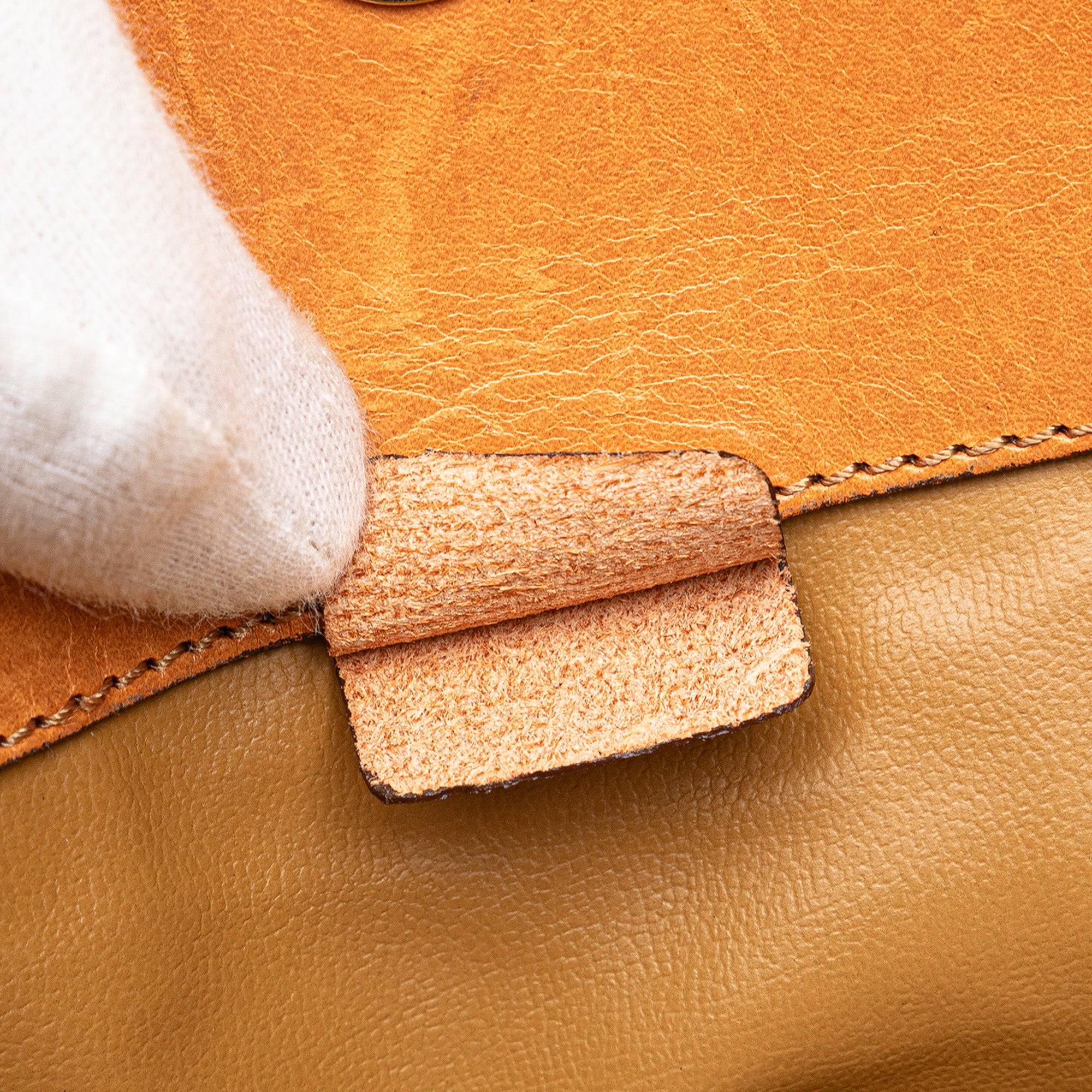 Macadam Coated Canvas Clutch