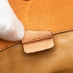 Macadam Coated Canvas Clutch