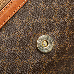 Macadam Coated Canvas Clutch