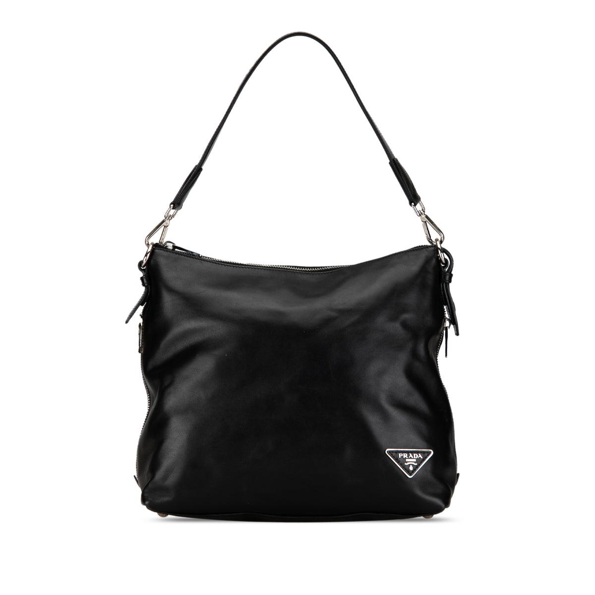 Soft Calf Side Zip Hobo_0