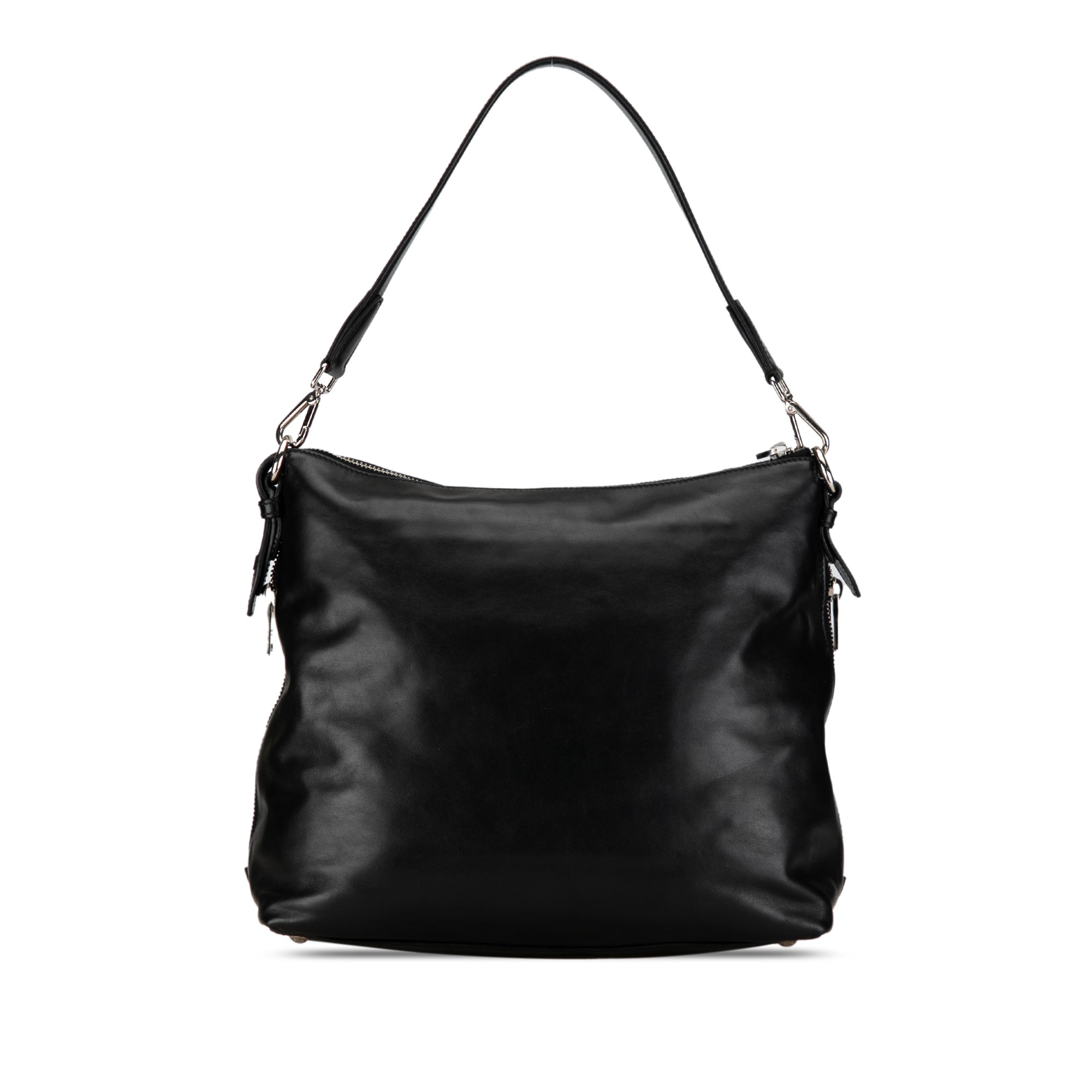 Soft Calf Side Zip Hobo_2