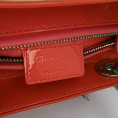 Medium Lambskin Cannage Stitched Lady Dior
