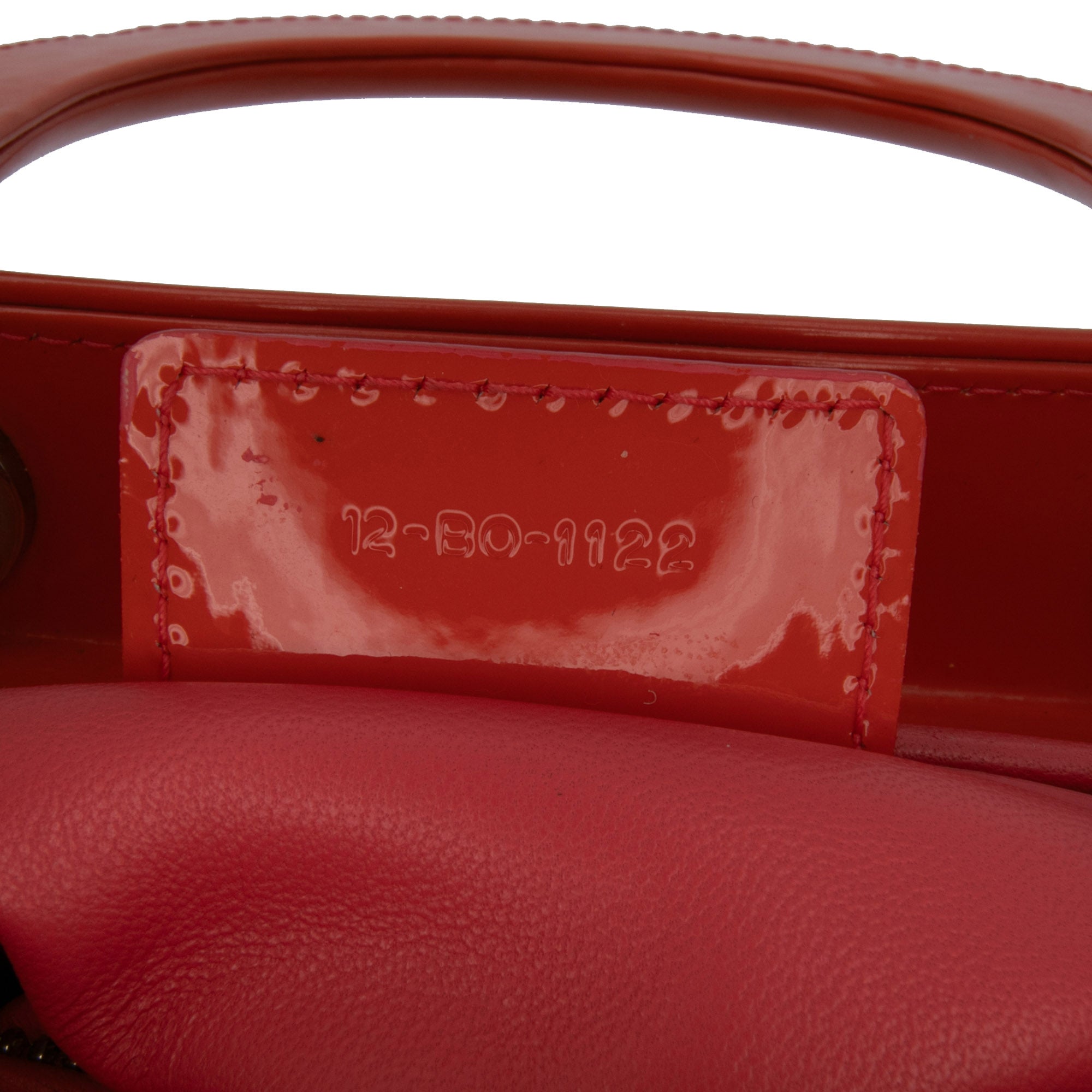 Medium Lambskin Cannage Stitched Lady Dior