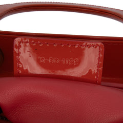 Medium Lambskin Cannage Stitched Lady Dior