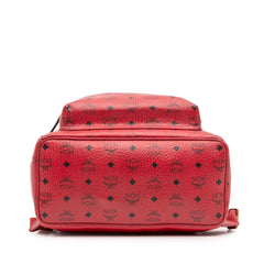 Medium Studded Visetos Coated Canvas Stark Backpack