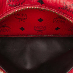 Medium Studded Visetos Coated Canvas Stark Backpack