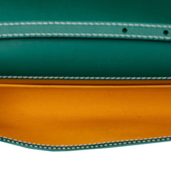 Goyardine Monte Carlo Bois Clutch with Strap