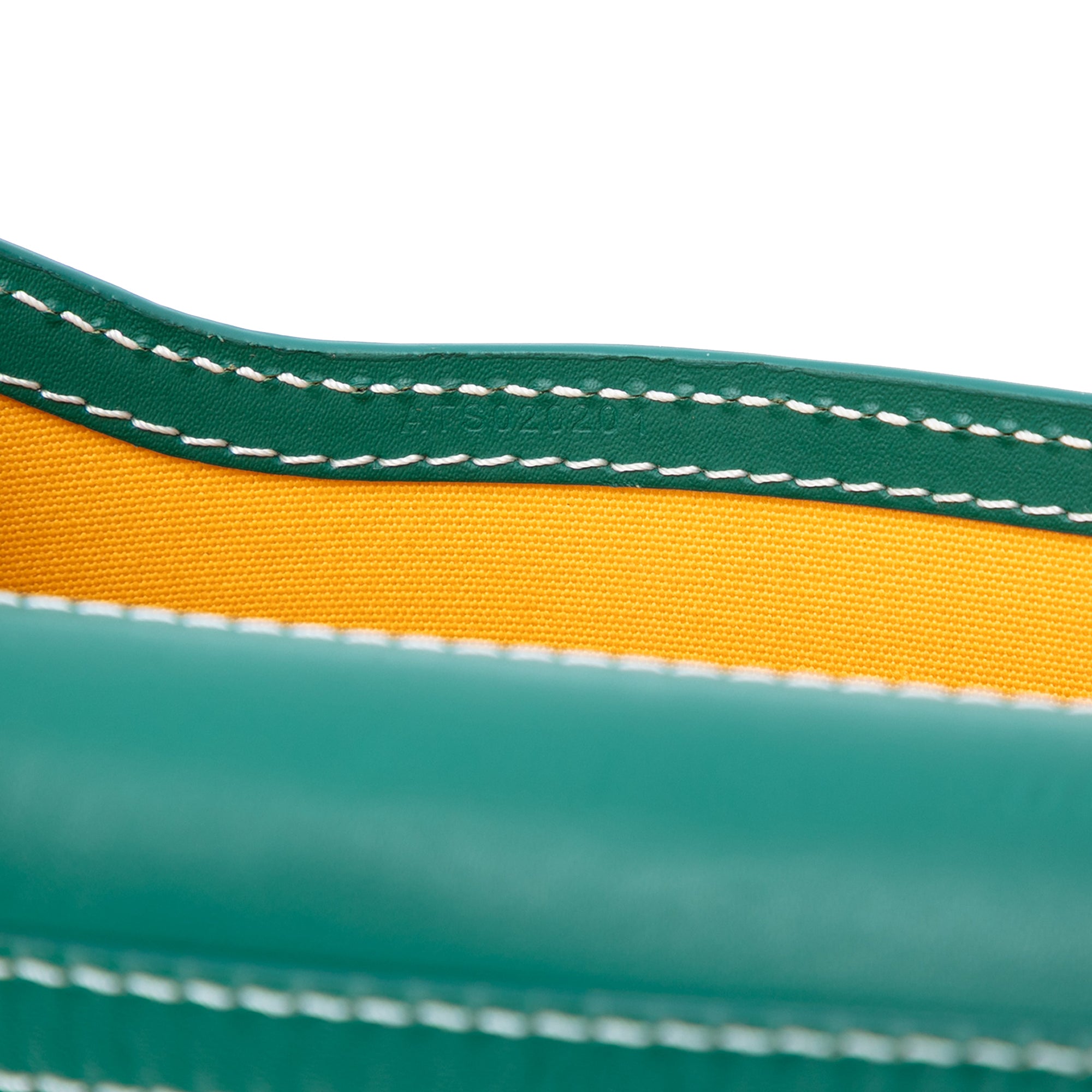 Goyardine Monte Carlo Bois Clutch with Strap