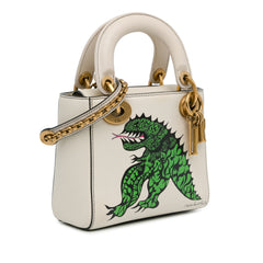 Limited Edition Niki De Saint Phalle Mini Calfskin Dragon Lady Dior