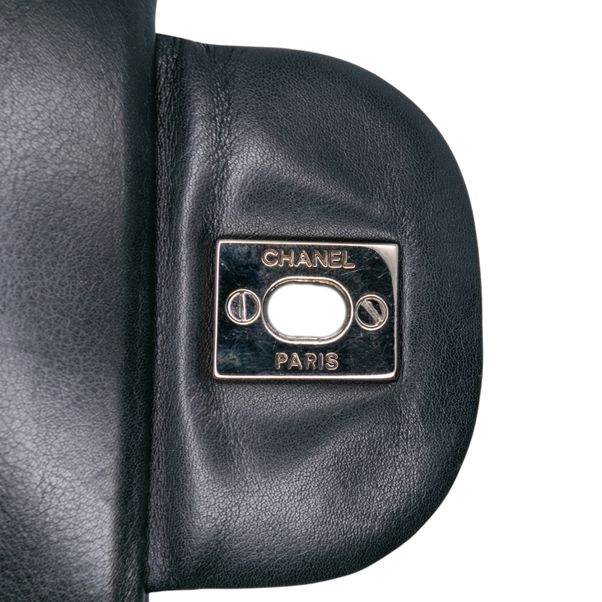 Jumbo Classic Chevron Patent Single Flap