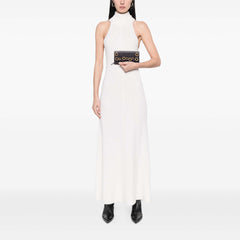 Nappa Intrecciato Grommet Scalloped Edge Long Wallet