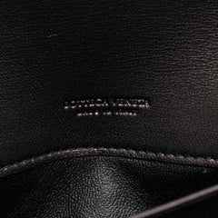 Nappa Intrecciato Grommet Scalloped Edge Long Wallet