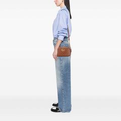 Small GG Marmont Matelasse Leather Crossbody