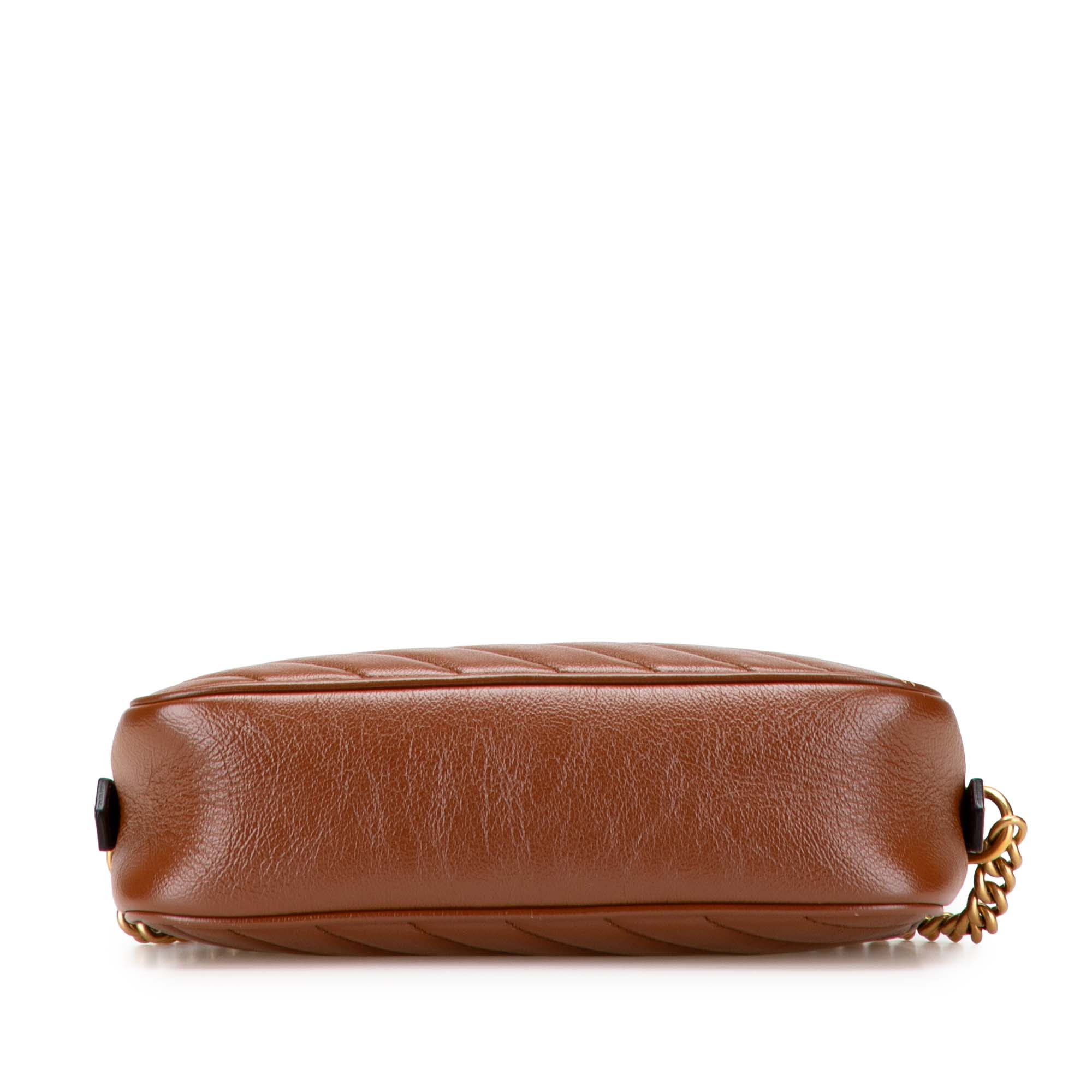 Small GG Marmont Matelasse Leather Crossbody