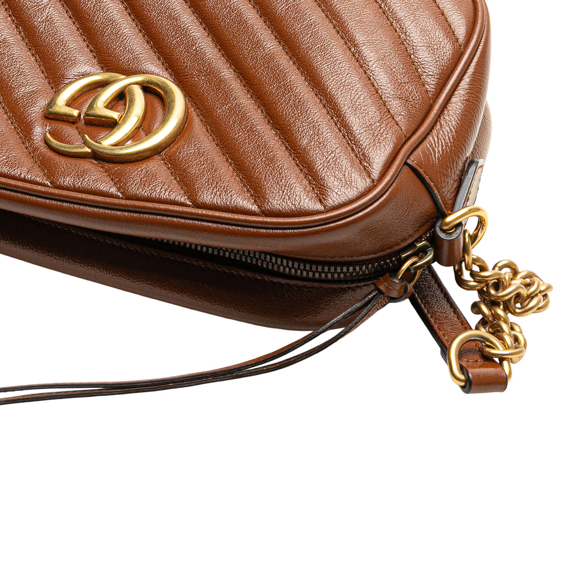 Small GG Marmont Matelasse Leather Crossbody