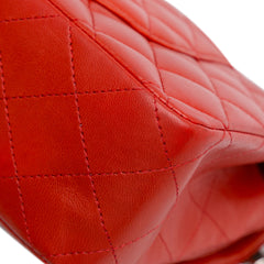 Medium Classic Lambskin Double Flap_9