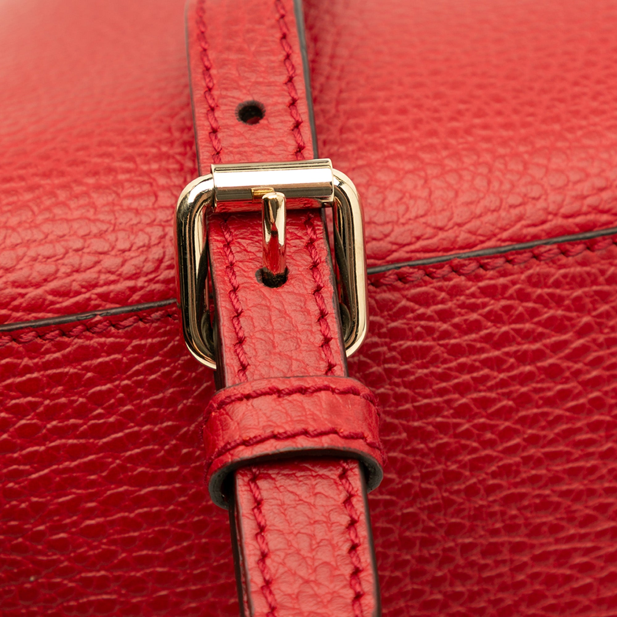 Dollar Calfskin GG Charm Satchel