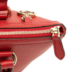 Dollar Calfskin GG Charm Satchel