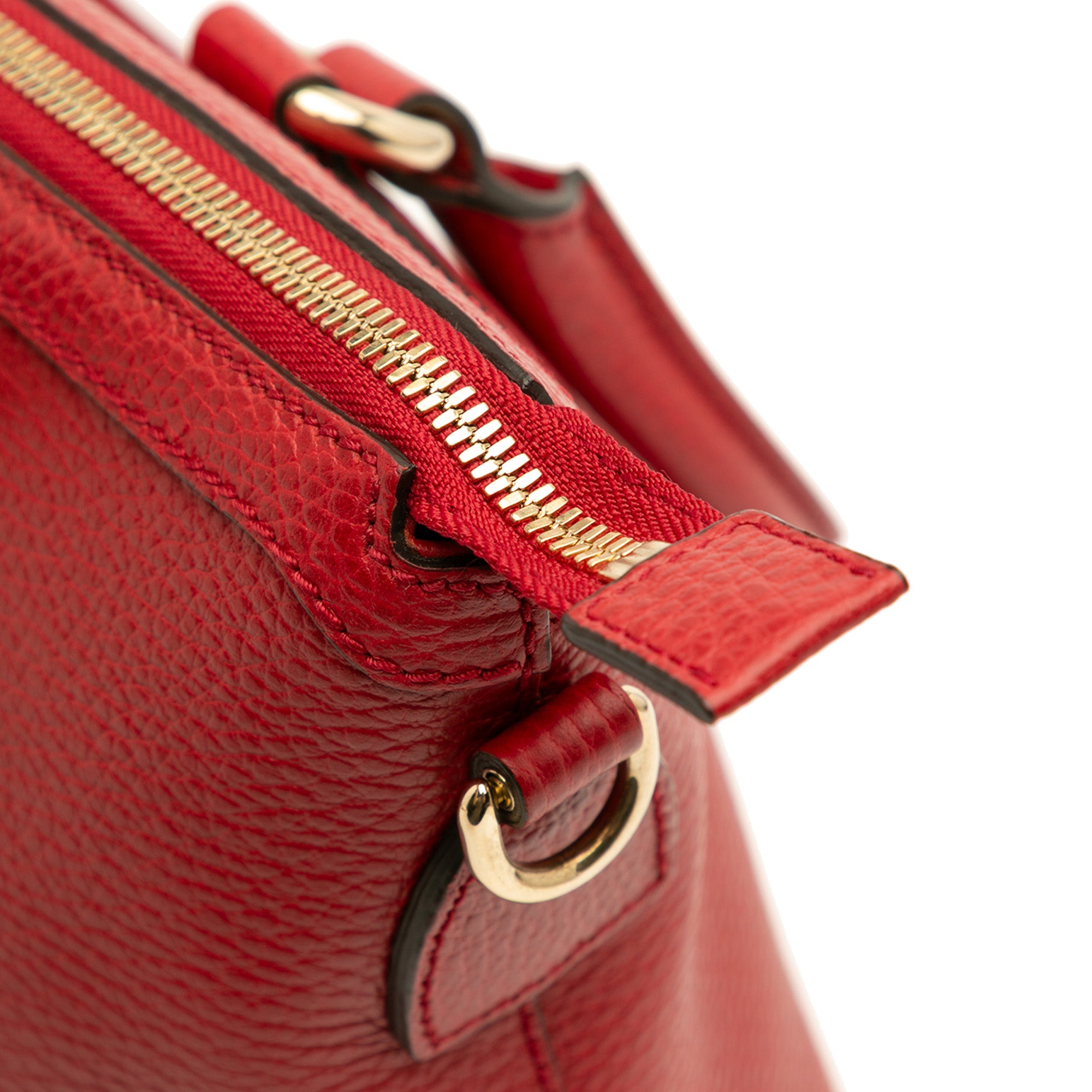 Dollar Calfskin GG Charm Satchel