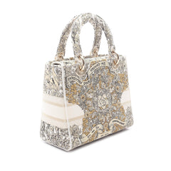 Medium Embroidered Canvas Around The World Stella Lady D Lite