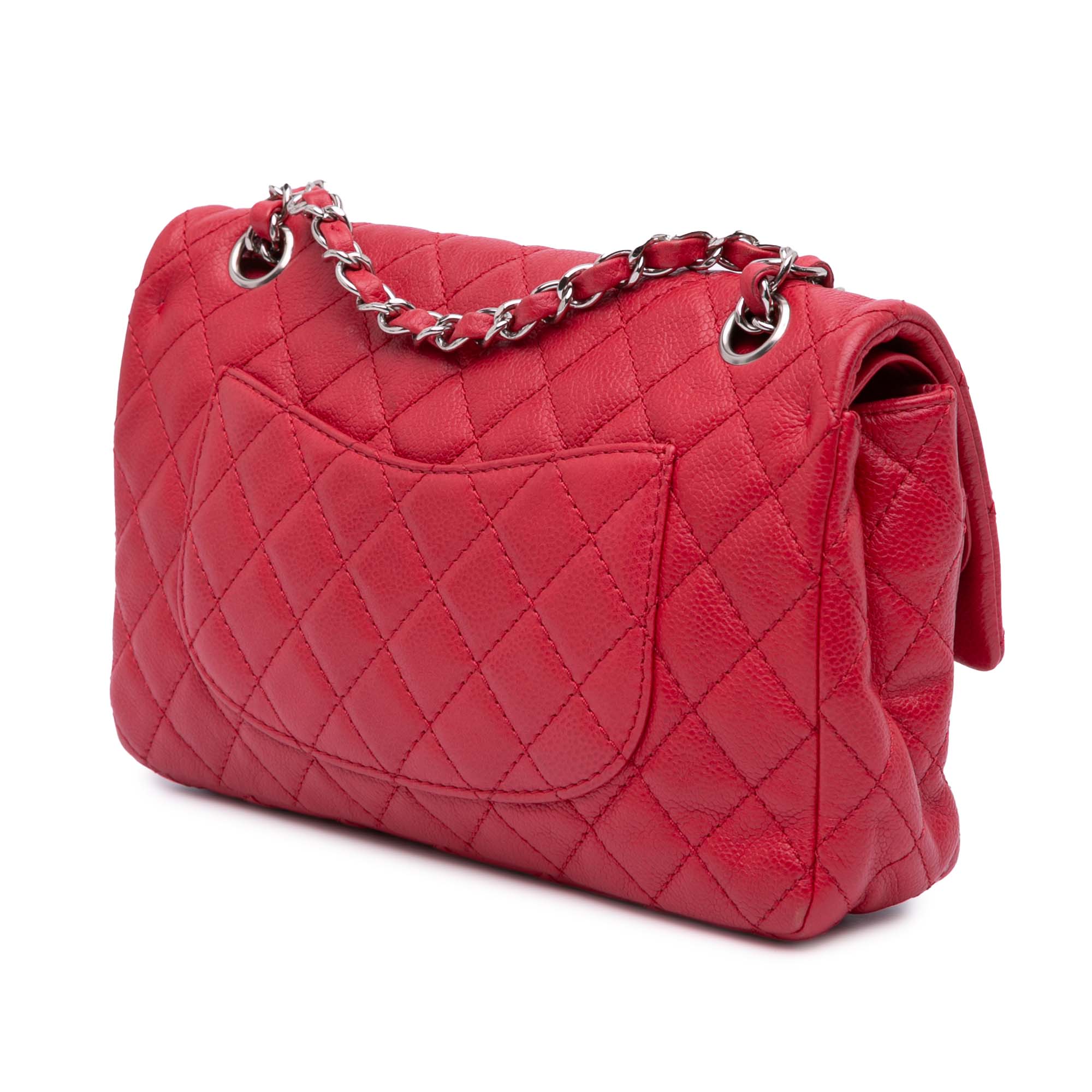 Medium Classic Caviar Double Flap