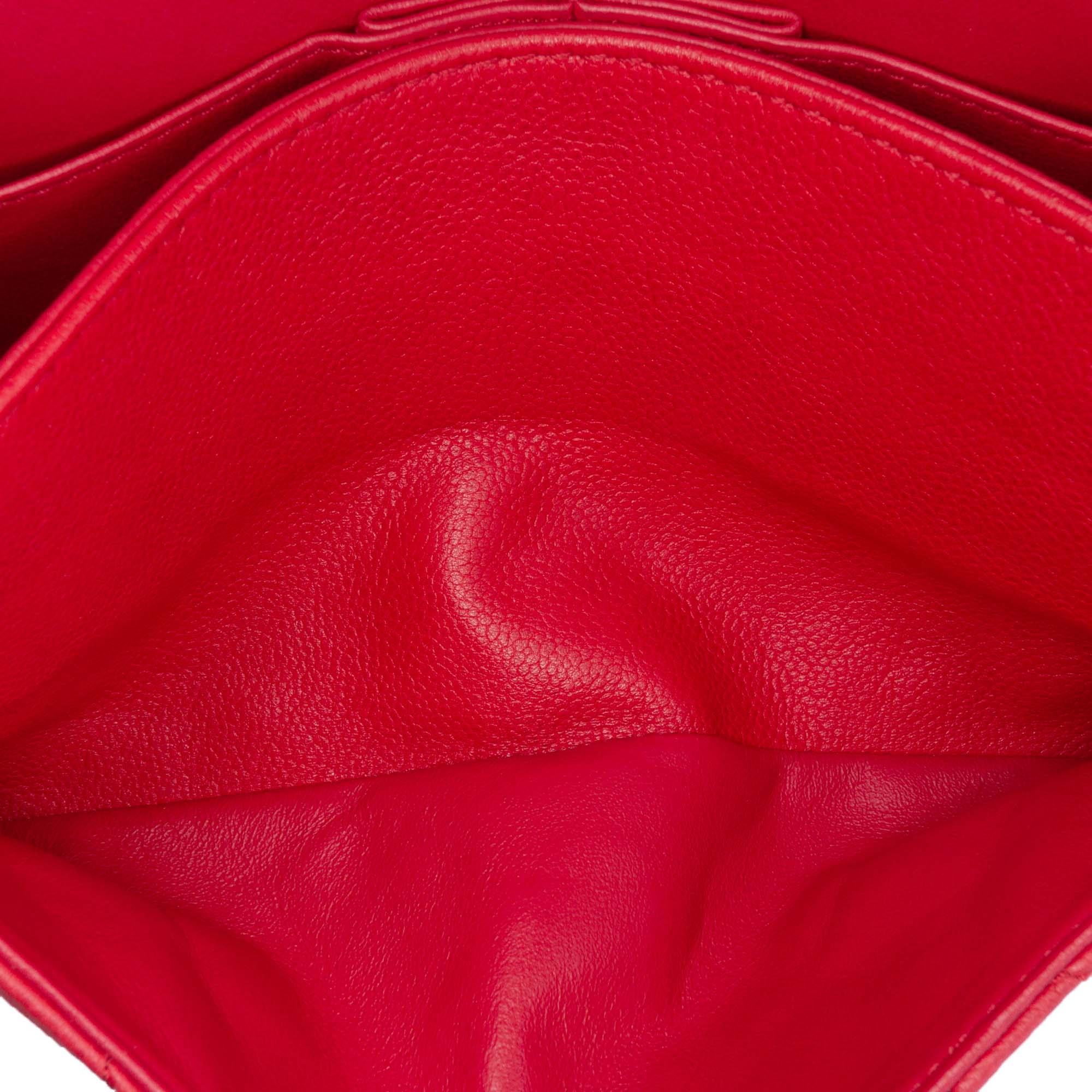 Medium Classic Caviar Double Flap
