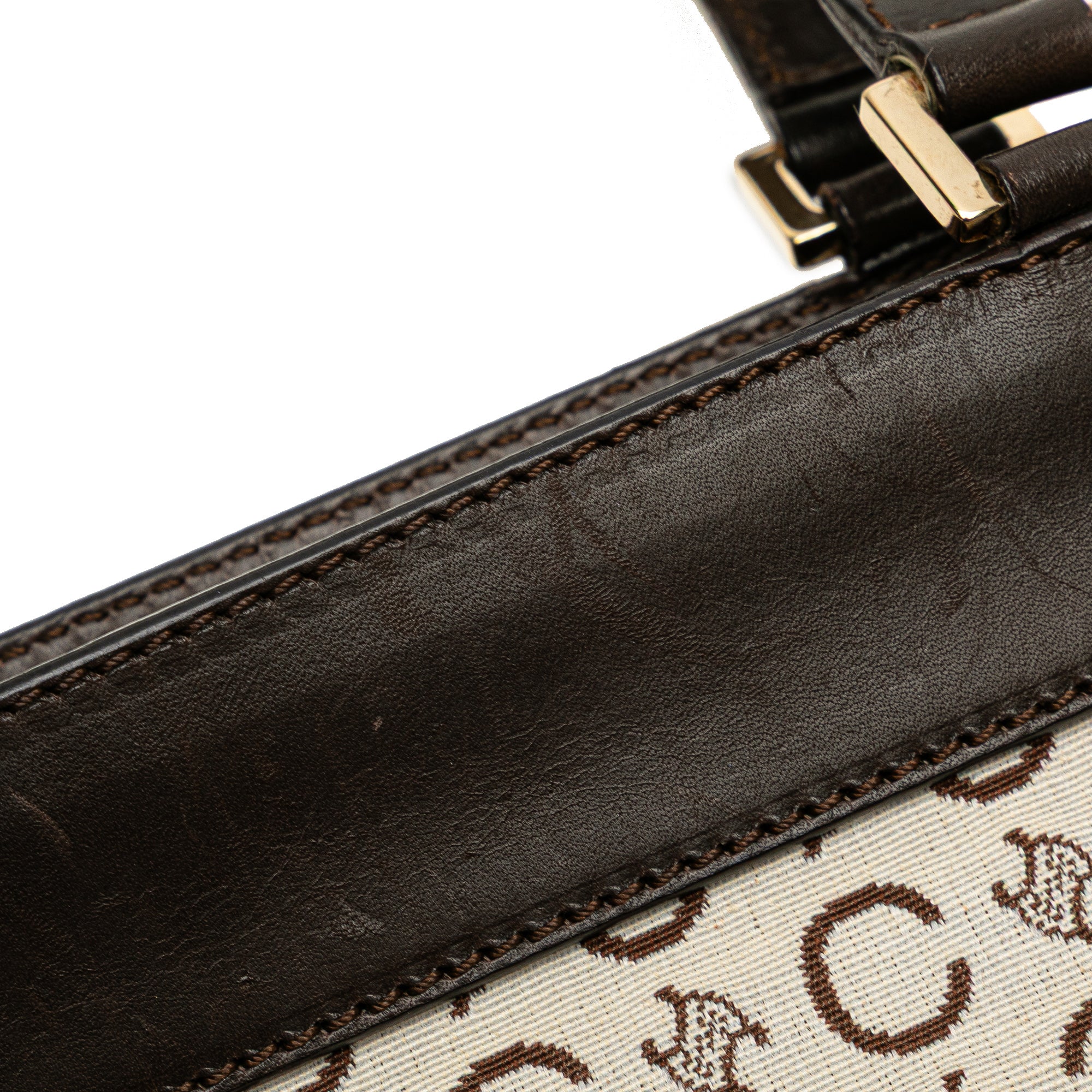 C Macadam Canvas Handbag