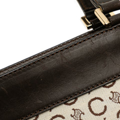 C Macadam Canvas Handbag
