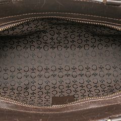 C Macadam Canvas Handbag