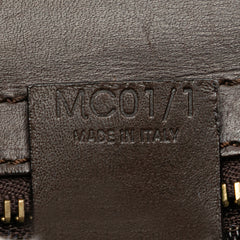 C Macadam Canvas Handbag