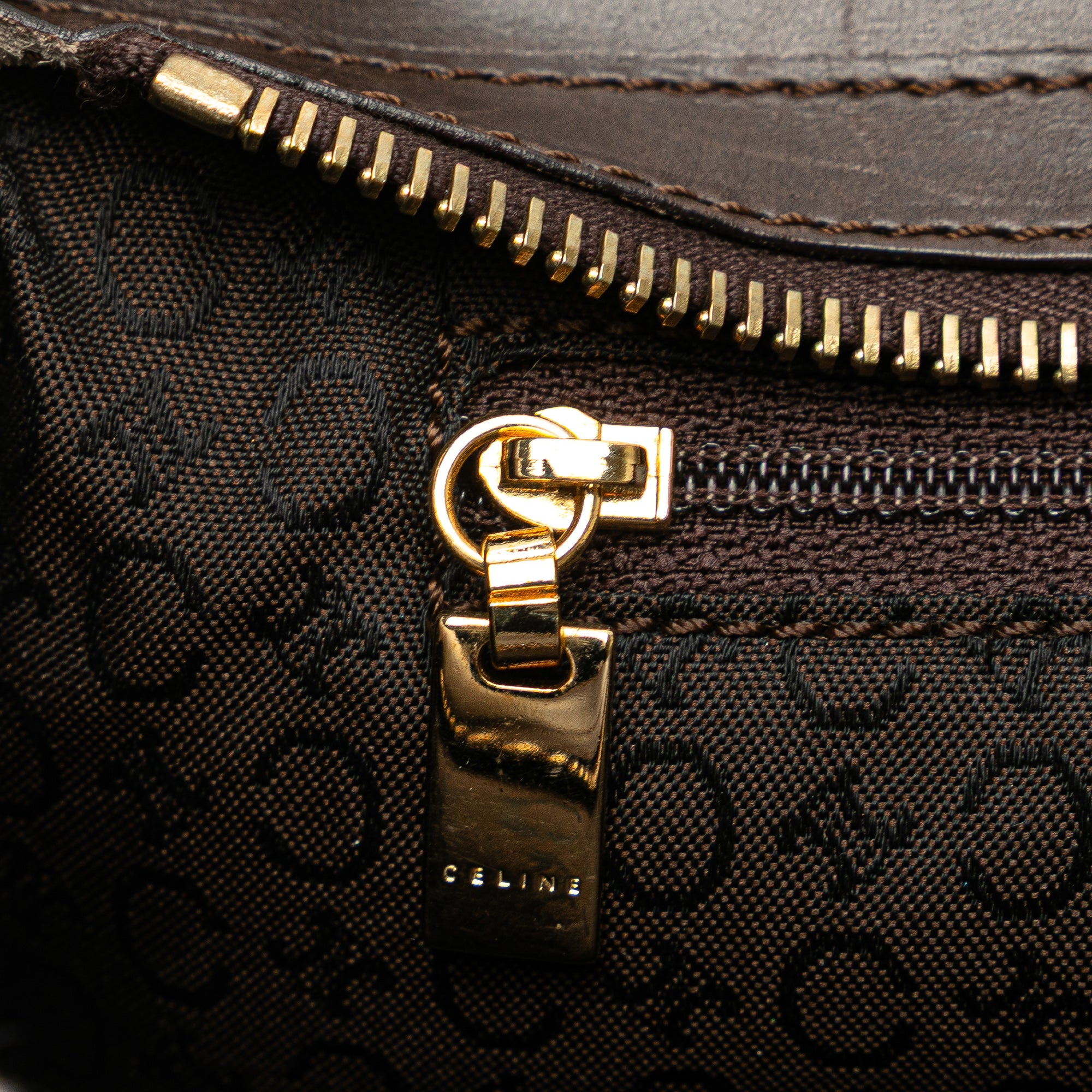 C Macadam Canvas Handbag