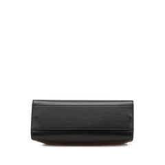 Small Leather Bamboo Nymphaea Satchel
