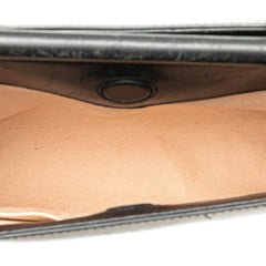 Small Leather Bamboo Nymphaea Satchel